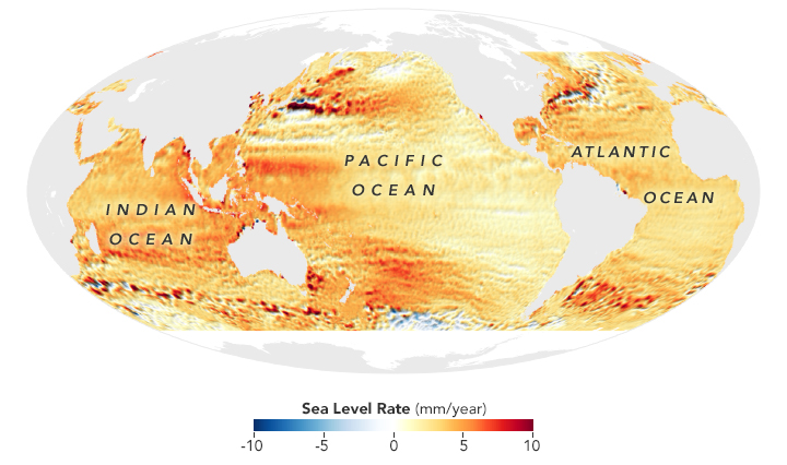 Taking a Measure of Sea Level Rise: Ocean Altimetry