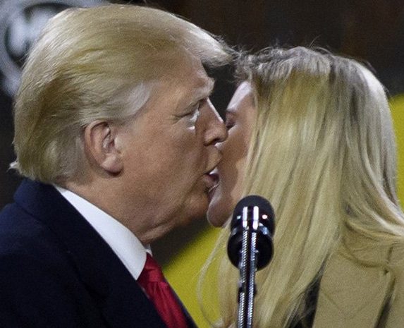 Donald Trump kissed daughter Ivanka in a really creepy way | Metro News